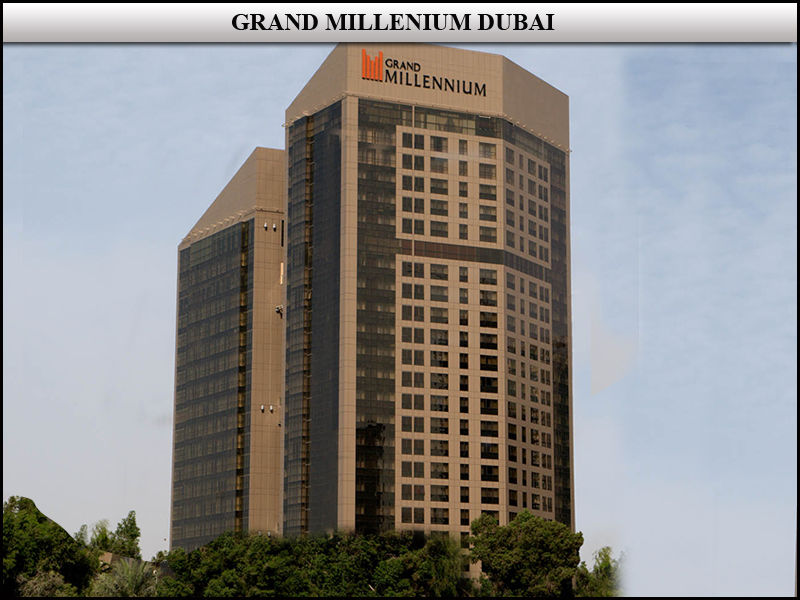 Hotel Grand Millennium Dubai Exterior foto